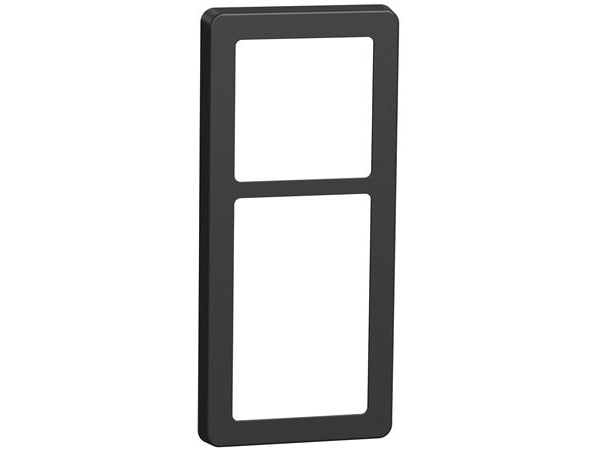 LAURITZ KNUDSEN LK FUGA BASE 63 ramme inkl. monteringsramme 2½ modul, Koksgrå, DETAILFORPAKNING