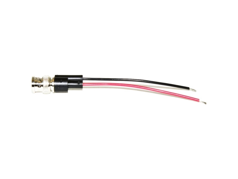 Mueller Electric Bu-5100-A-4-0 Prøveledning Bnc-Stik 0.1 M Sort, Rød 1 Stk