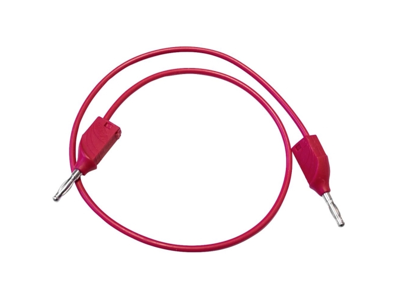 Mueller Electric BU-2929-M-10-2 Probesladd [Banankontakt 4 mm - Banankontakt 4 mm] 0,25 m Röd 1 st | EL Artiklar - Kablar och ledningar - Testa och mäta ledningar | GameStuff