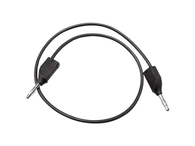 Mueller Electric BU-2929-M-39-0 Prøveledning Bananstik 4 mm Bananstik 4 mm 0.99 m Sort 1 stk