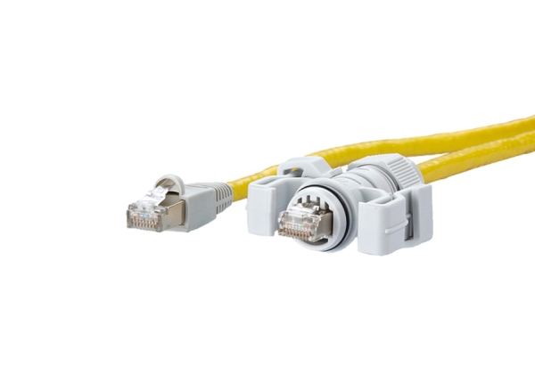 Btr E-Dat Industry - Patchkabel - Rj-45 (Han) Til Rj-45 (Han) - 20 M - Sftp - Cat 6 - Booted, Knastfri - Gul