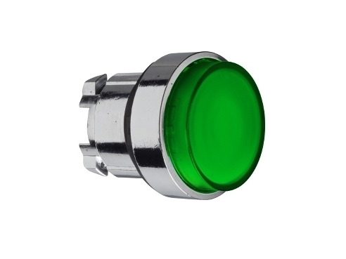 Schneider Electric Zb4, Knap, Grøn, Universal Led, Ip67, Ik05, Klasse I