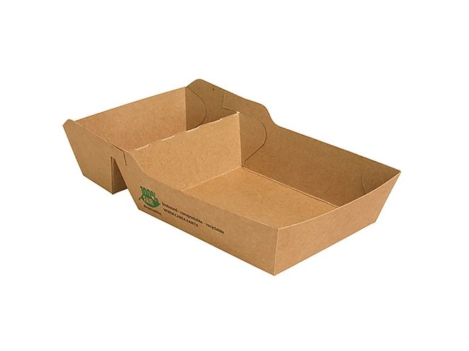 Papstar 87257, Brun, Karton, Fsc, 190 Mm, 110 Mm, 35 Mm
