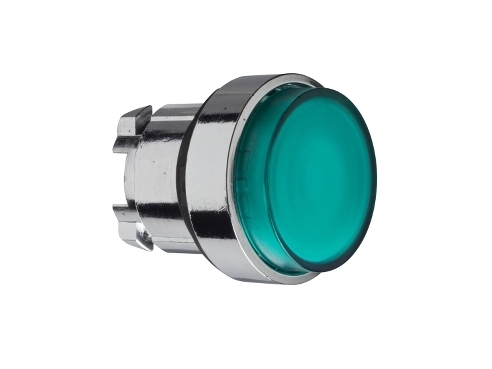 Schneider Electric Zb4, Knap, Grøn, Universal Led, Ip66, Ik05, Klasse I