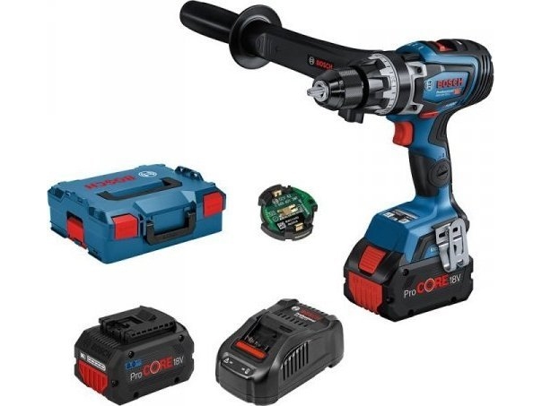 Bosch Professional - Slagborrmaskin - GSB 18V 150C 2x8 Ah L-BOXX | Elverktyg - Prof. Akku verktyg - Borrmaskiner & Skruvdragare | GameStuff