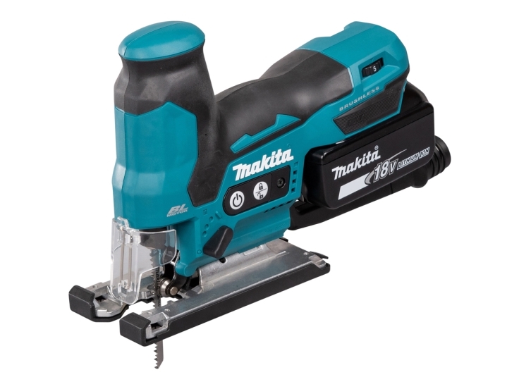Makita DJV185RF1J, Övre handtag, Grön, 90°, Gjuten aluminium, Stål, Trä, Borstlös, Deep discharge | Elverktyg - Prof. Elverktyg 230V - Sticksågar | GameStuff