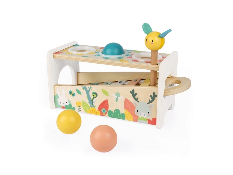 JANOD Pure Tap Tap Xylophone (wood), Metal, Træ