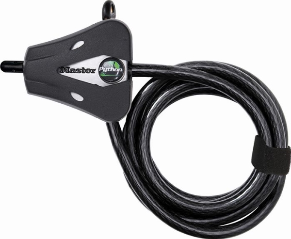Master Lock 8417Eurdpro, Kabellås, Sort, Stål, Vinyl, Vinyl, Stål, 1800 Mm