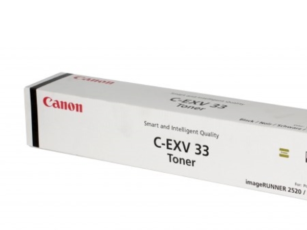 Canon C-Exv 33 - Sort - Original - Tonerpatron - For Imagerunner 2520, 2520I, 2525, 2525I, 2530, 2530I