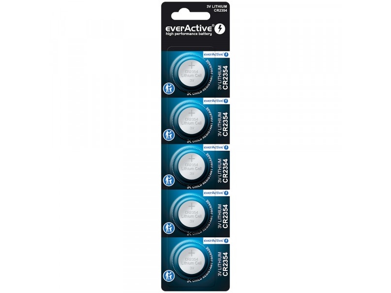 Everactive Mini Cr2354 Lithium-Batterien Blister Mit 5 Stück