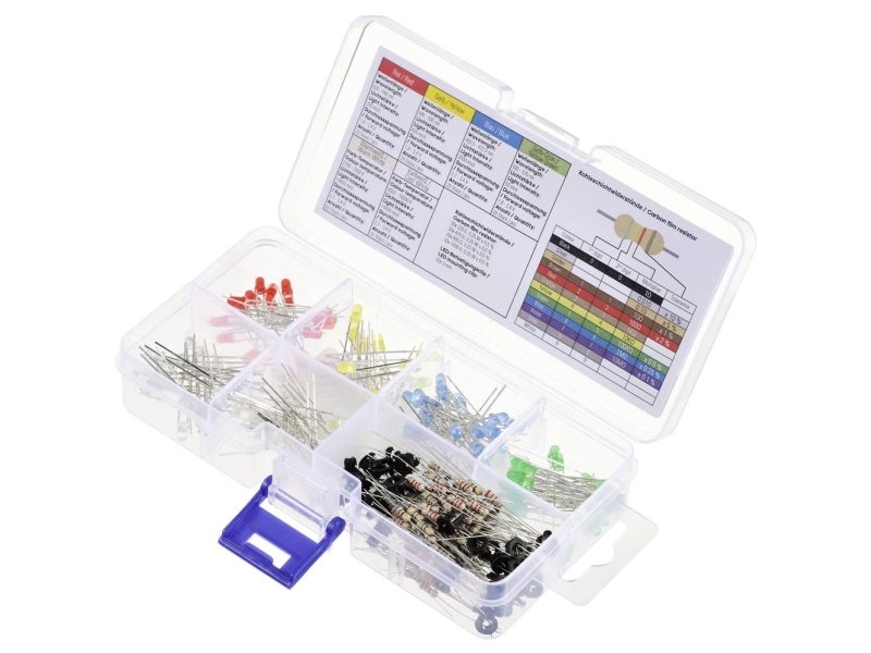 Tru Components Led Med Ledninger Rød, Gul, Blå , Gulgrøn, Varm Hvid, Kølig Hvid Rund 3 Mm 55 Mcd, 330 Mcd, 420 Mcd, 2500 Mcd, 14400 Mcd 30 ° 20 Ma 1.
