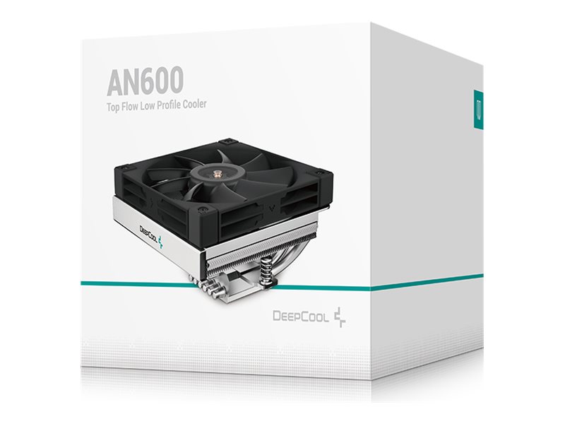 Deepcool An600 - Processor-Køler - (For: Lga1155, Lga1150, Lga1151, Am4, Lga1200, Lga1700, Am5) - Aluminium - 120 Mm