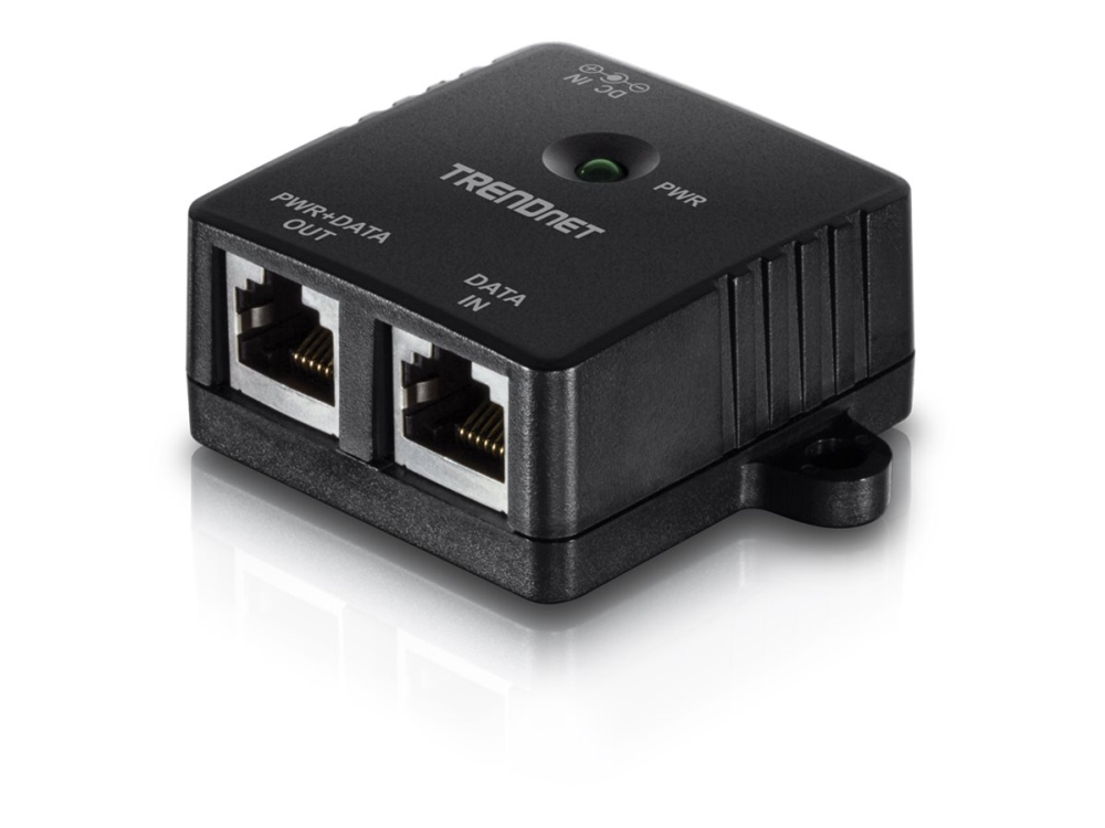 Trendnet Tpe-113Gi - Strøminjektor - Ac 100-240 V - 15.4 Watt - Ausgangsstikforbindelser: 1