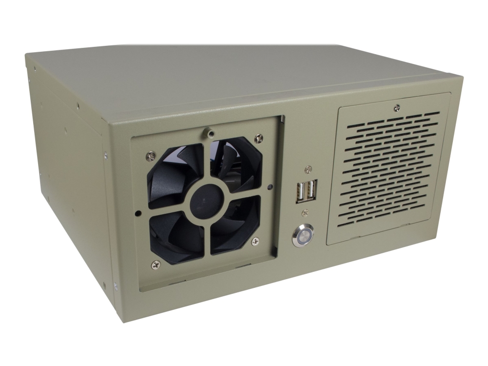 Inter-Tech Ipc S34t - Gehaeuse Für Mini-Serversysteme 2X Usb 2.0 2X 80Mm Luefter Serienmaessig (88887310)