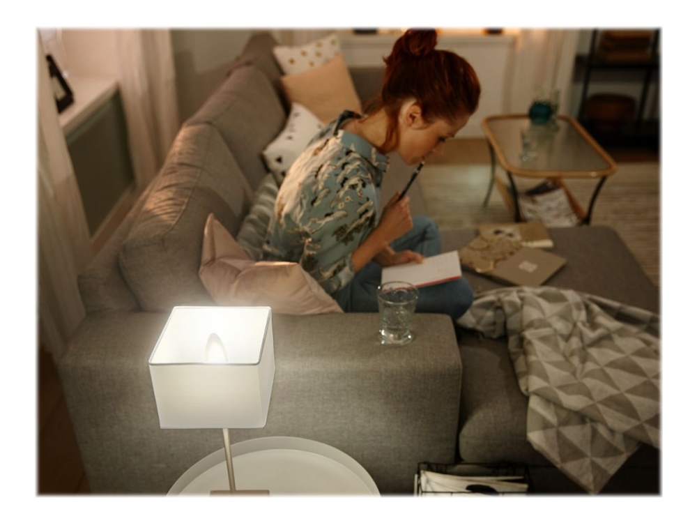 Philips Hue White Candle - E14 Smart Bulb Soft White Light Instant Control Via Bluetooth Control With App Or Voice* Add Hue Bridge To Unlock More