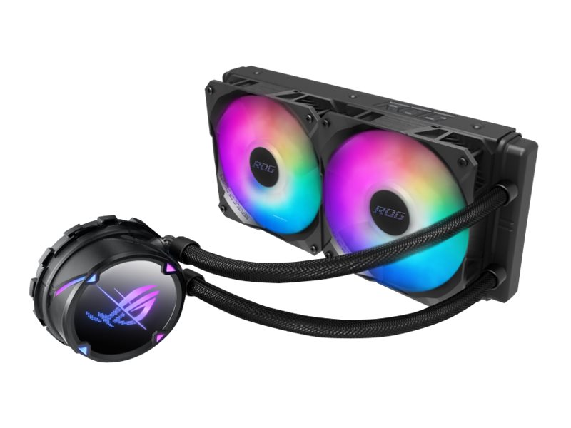 Asus Rog Strix Lc Ii 240 Argb Kylsystem Med Vatska Till Processorn Elementstorlek: 240 Mm För: Lga2011 Lga2011 3 Am4 Lga2066 Tr4 Lga1200