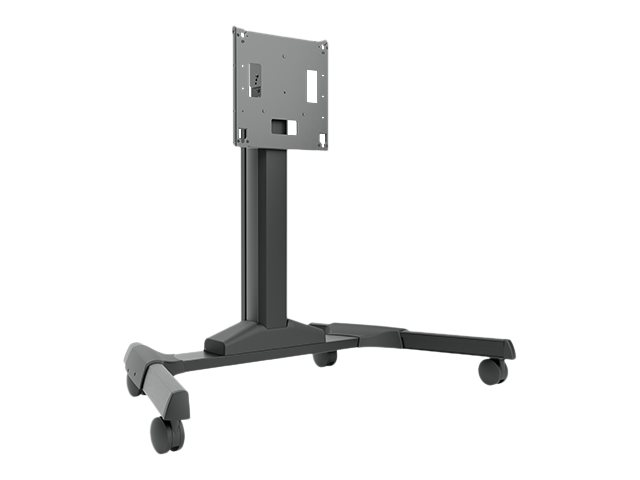 Chief Xl Electric Height Adjust Cart - Vogn Med Hjul - Motoriseret - For Fladt Panel - Sort - Skærmstørrelse: 50"-80"