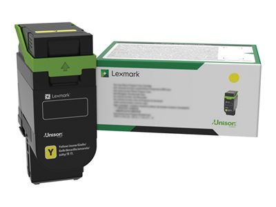 Lexmark - Gul - Original - Tonerpatron