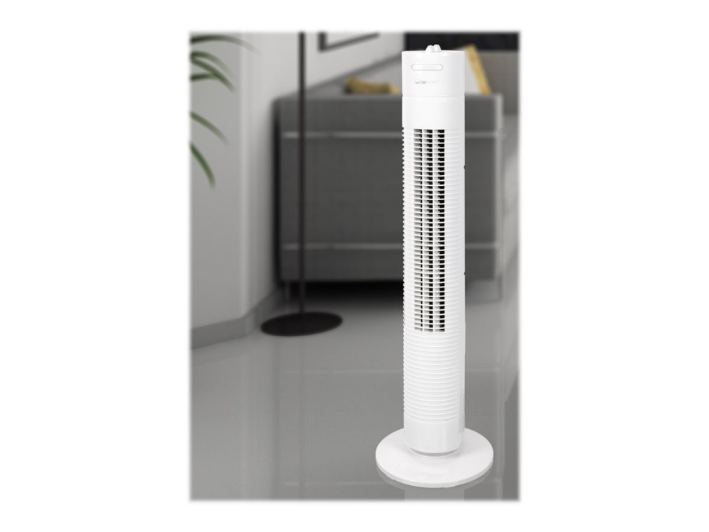 Clatronic TVL 3770 - Fläkt - torn - vit | Ventilation & Klimat - Ventilation - Fläktar | GameStuff
