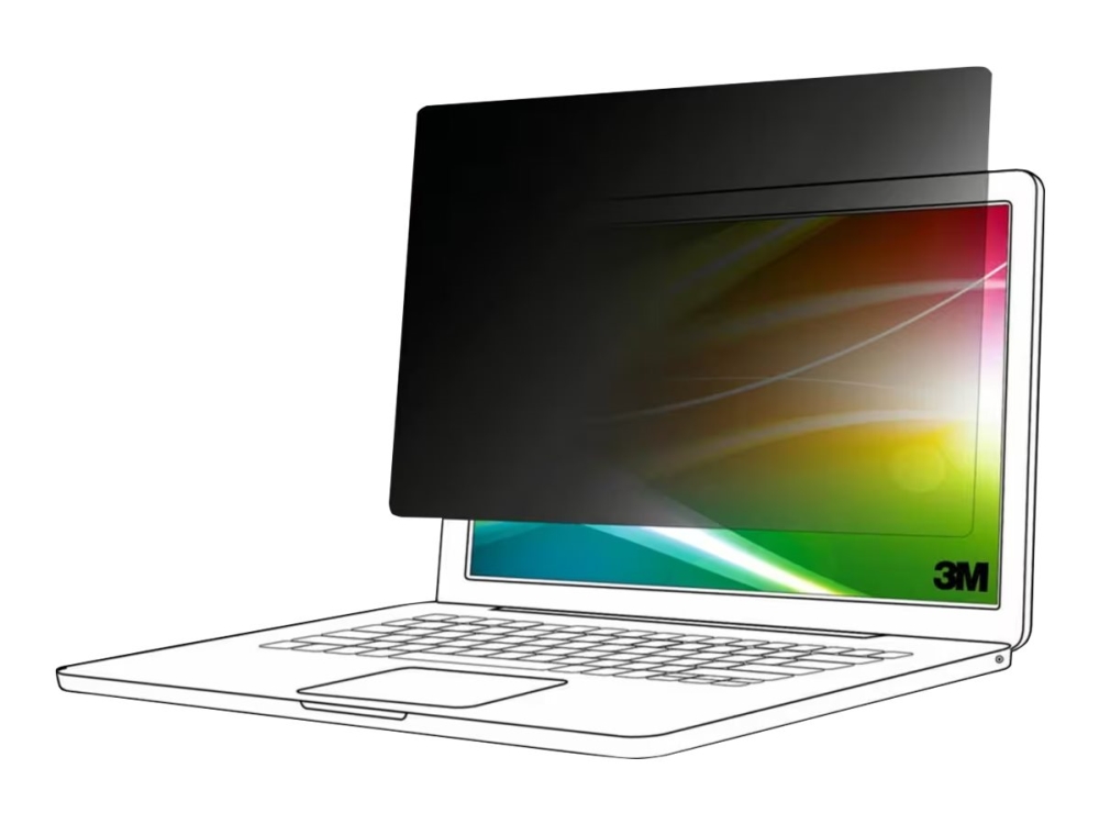 3M Bright Screen Blickschutzfilter Für 12.1In Laptop, 16:10, Bp121w1b, 30,7 Cm (12.1"), 16:10, Notebook, Rahmenloser Blickschutzfilter, Glänzend, Ant