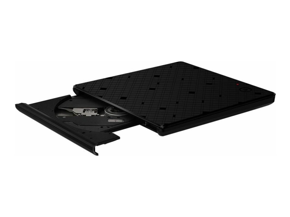 CoreParts Super Slim - Disk drev - DVD-RW - SuperSpeed USB 3.0 - ekstern - sort