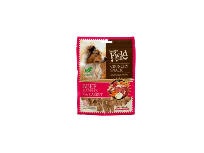 Sam's Field Crunchy Cracker Beef W/ Apples & Carrot