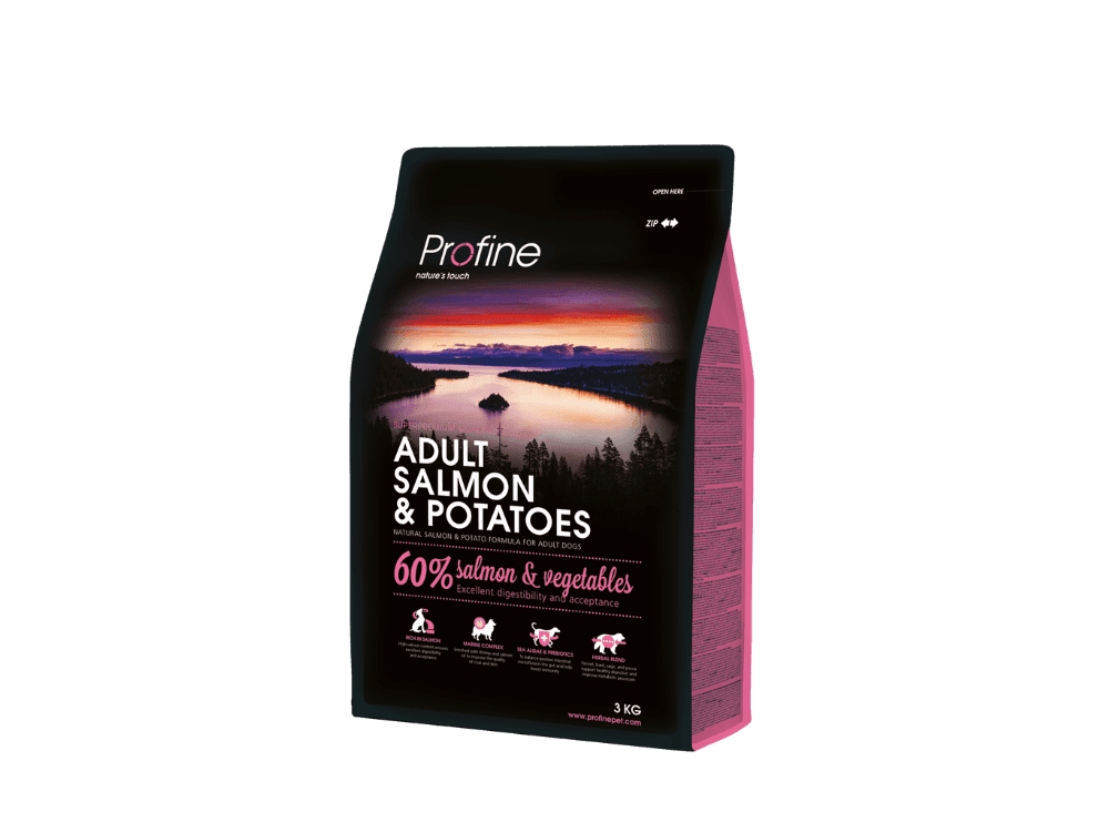 Profine Adult Lachs &Amp Kartoffeln 3Kg - Mindestens Haltbar Bis 22/11/23