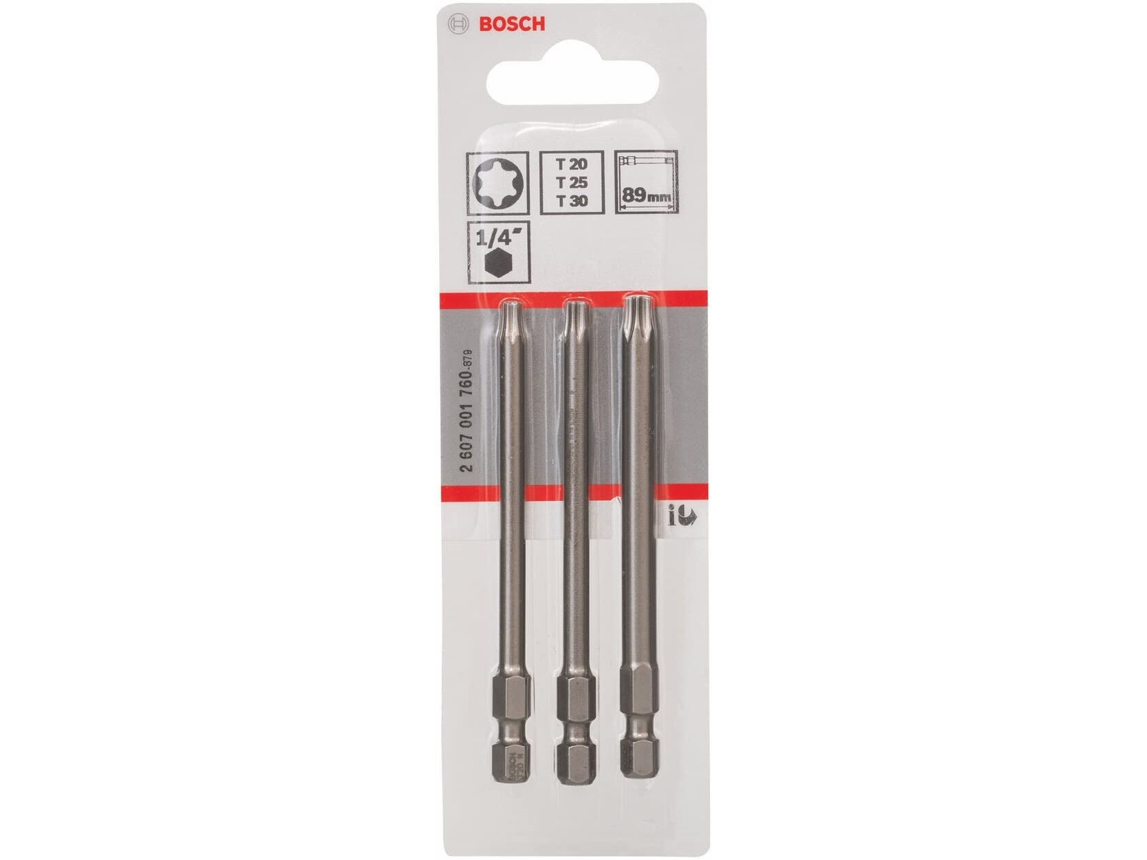 Bosch BITS T20/25/30 L:89MM 3 st | Elverktyg - Tillbehör - Bitar & Borrset | GameStuff