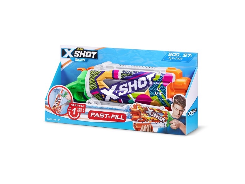 Shot Water Fast Fill Kins Pump Action Water