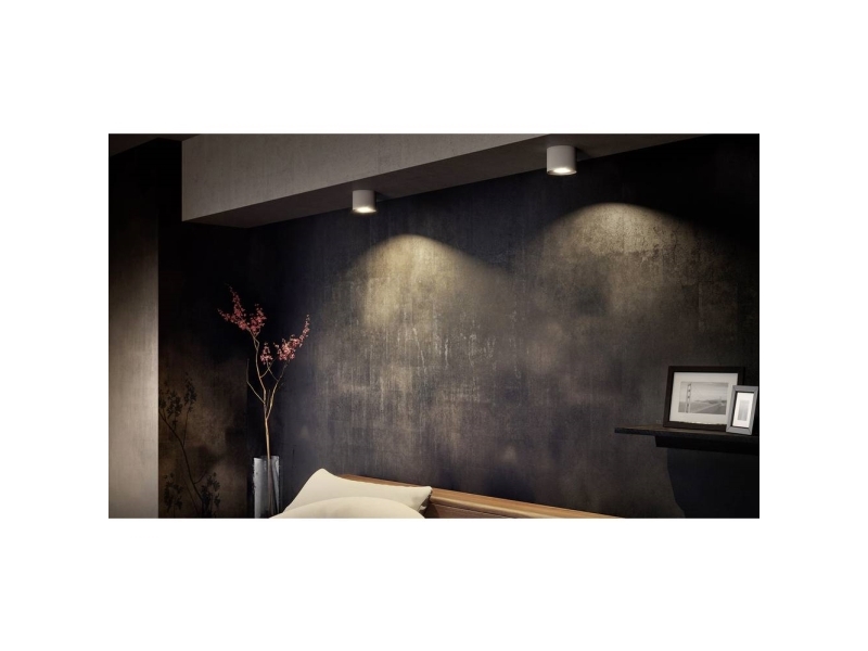 Philips Dæmpbar Led Phase Lofts-/Vægspot, Overflade Spotlys, Ikke-Udskiftelig Pære , 1 Pære(R ), Led, 4,5 W, 2700 K