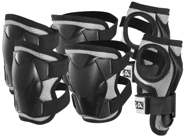 S P Protection Set Comfort JR Black, M | N - A | GameStuff