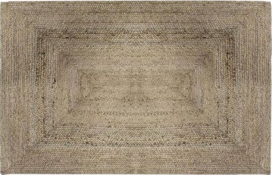 Boliginnredning Rektangulært juteteppe Noah 120x170 cm