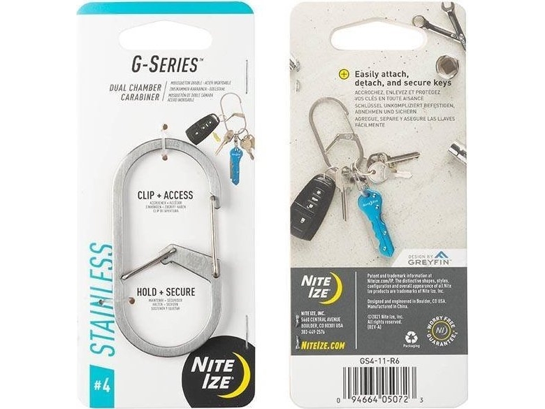 Karabiner Nite Ize G Serie Dual Chamber Karabiner #4