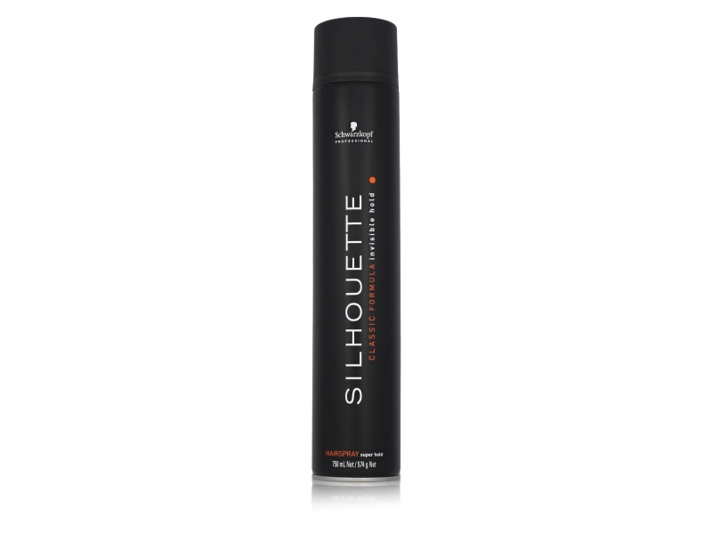 Schwarzkopf Professional Silhouette Very Strong Hair Spray Black 750Ml