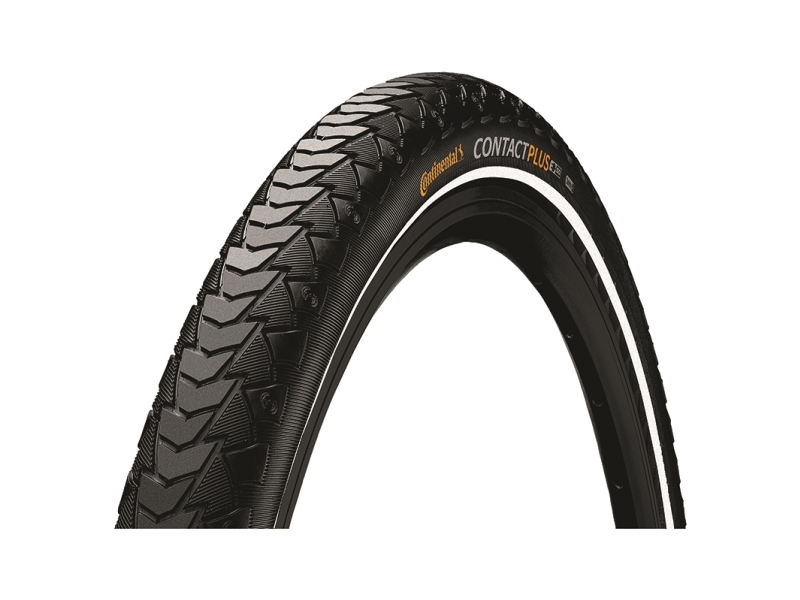 Continental Contact Plus däck utan vikning 26 1,75 (47-559) | Cykling - Hjul, däck och slangar - Däck för cyklar | GameStuff