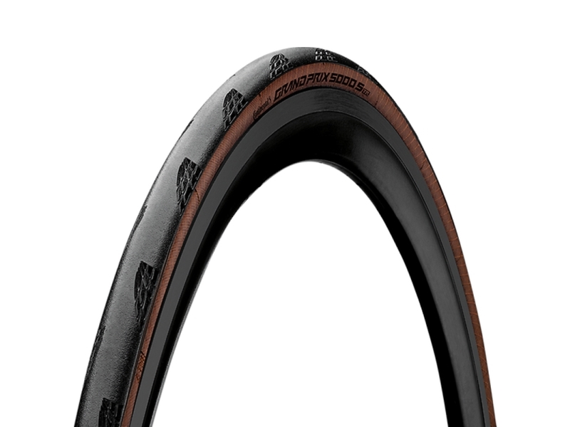 Continental Grand Prix 5000S Tr Folding Tire (30-584) Black/Transparent, Blackchili, Hookless:Compatible, Psi Max:73,