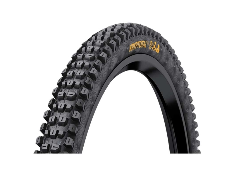 CONTINENTAL Kryptotal-F Folding tire (60-584) Black/black, Super Soft-Compound, PSI max:3,5 (bar), Downhill Casing,