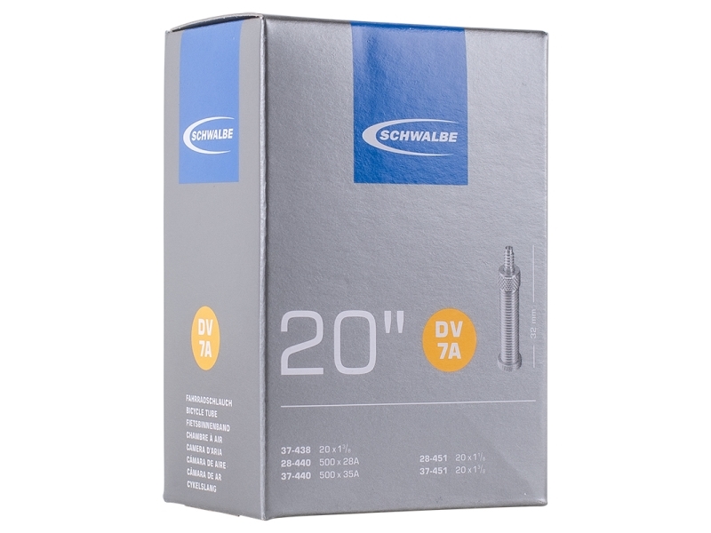 SCHWALBE DV7A (28-37x438-451) Dunlop 32 mm | Cykling - Hjul, däck och slangar - Innerslangar för cyklar | GameStuff