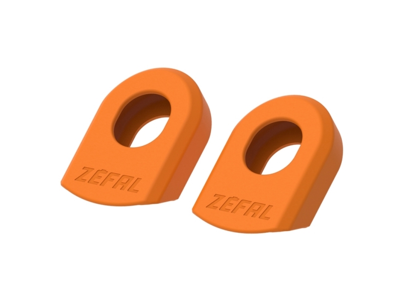 ZÉFAL Crankset accessories Crank Boot Minimalist and effective end-piece protection, the Crank Armor protects cranks against impacts and stones | Cykling - Reservdelar - Kranburar | GameStuff