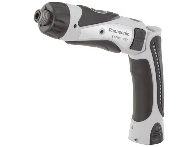 Panasonic Pan Ey7410la2s Eldriven Skruvdragare Pistolhandtag Svart Vit 600 Rpm 200 Rpm 6 5 Mm