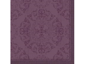 Serviette Duni Airlaid Dunilin 40X40cm Fsc Opulent Plum, 45 Stück/Pk