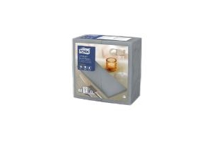 Serviet Tork Premium Linstyle 40X40cm 1/8-Fold Grå,50 Stk/Pk