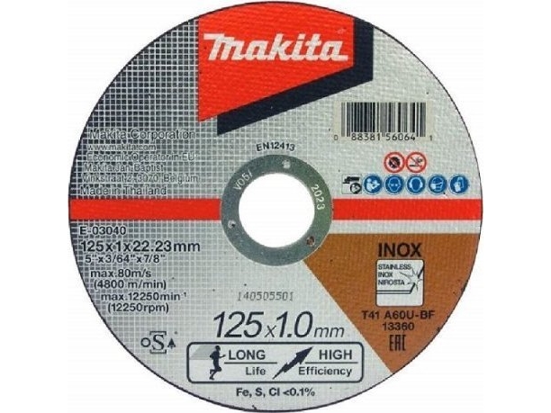 Makita Trennscheibe 125*22*1Mm Extra Thin