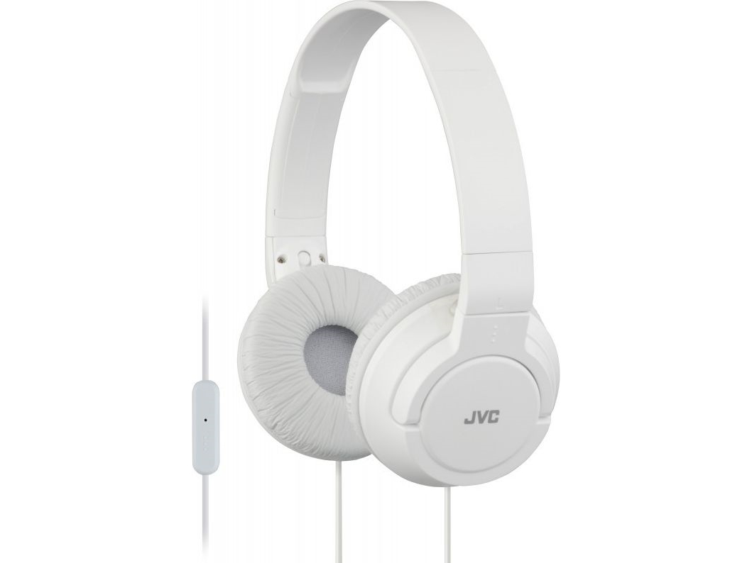 Jvc Ha-Sr185-W-E, Ledningsført, 10 - 22000 Hz, Opkald/Musik, 108 G, Headset, Hvid
