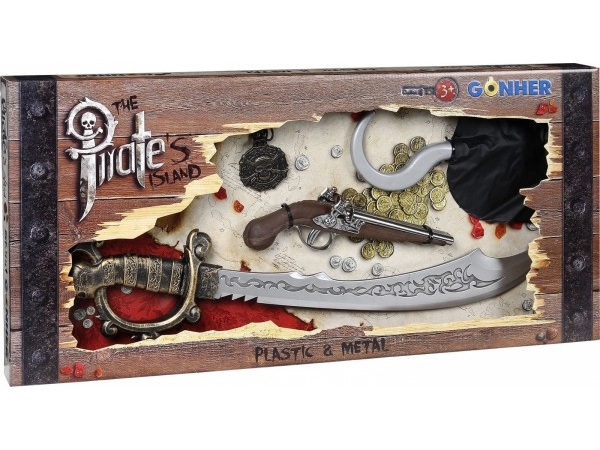 Pulio Gonher Guns Gonher Piratenwaffen-Set, 441/0