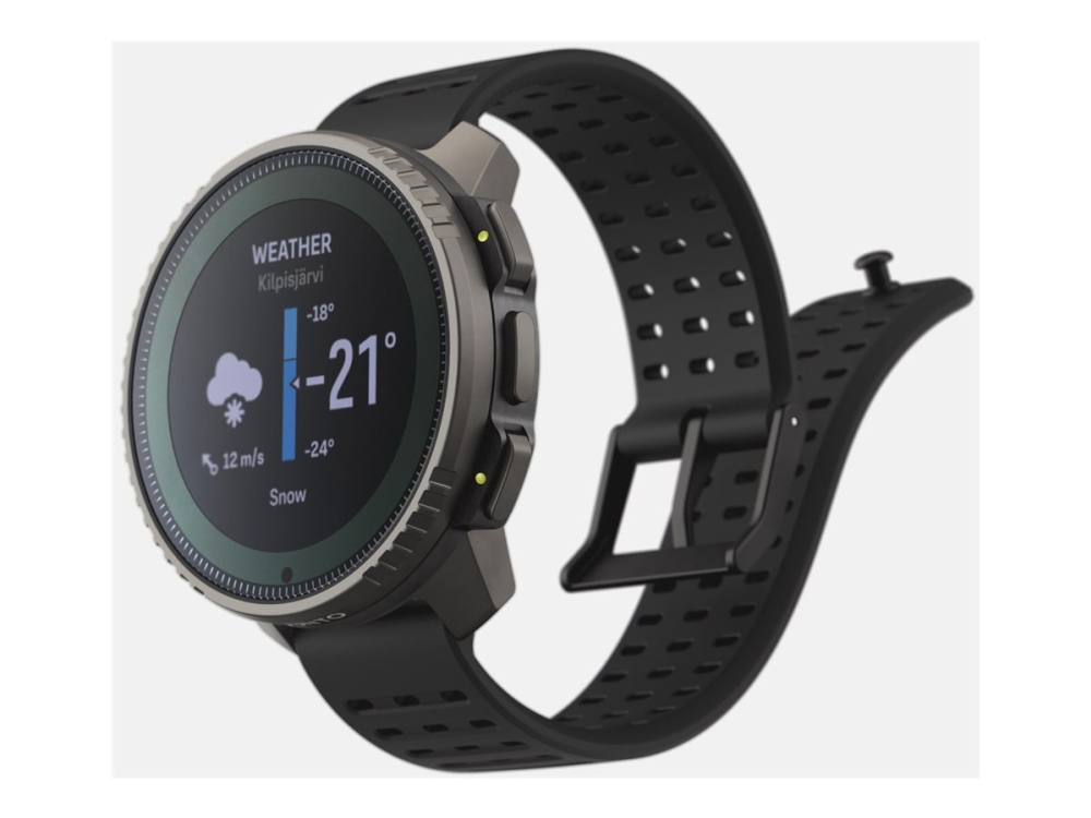 Suunto Vertical – Glasfaserverstärktes Polyamid – Sportuhr Mit Armband – Silikon – Handgelenkumfang: 125–175 Mm – Display 1,4" – Bluetooth – 74 G – T