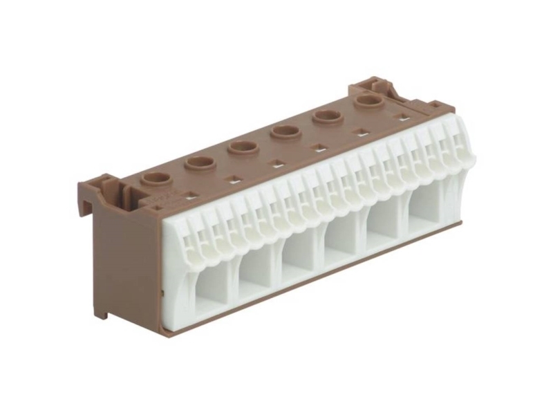 Hager Kn26p Kn26p Klemme Fleksibel: - Stift: - 1 Stk Brun