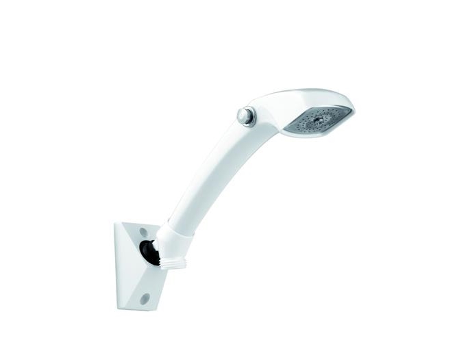 Damixa Perlespray handdusch med inbyggd avstängningskran, väggfläns med kulförbindelse, krök och kran | VVS Artiklar - Badrum - Duschset & Tillbehör | GameStuff