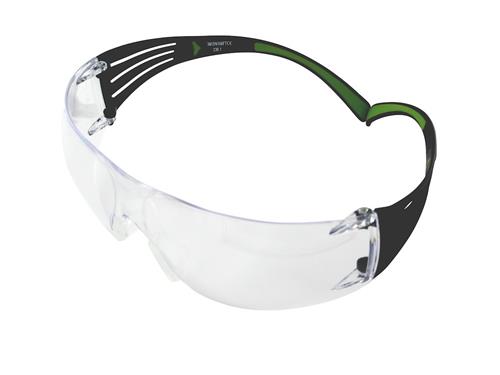 3M 7100078989, Sikkerhedsbriller, Sort, Grå, Transparent, Polykarbonat (Pc), Polykarbonat, Kasse