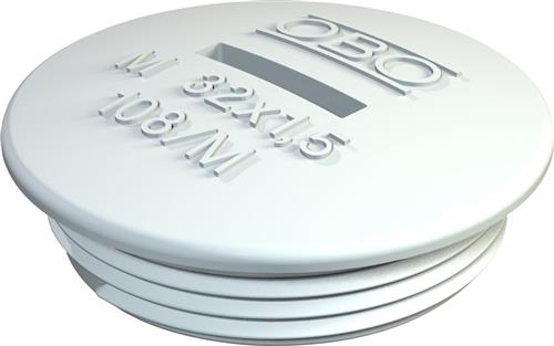 OBO Blindplugg M25x1,5 IP54 polystyren ljusgrå RAL 7035 | VVS Artiklar - Rör & Kopplingar - Övriga Rör & Kopplingar | GameStuff